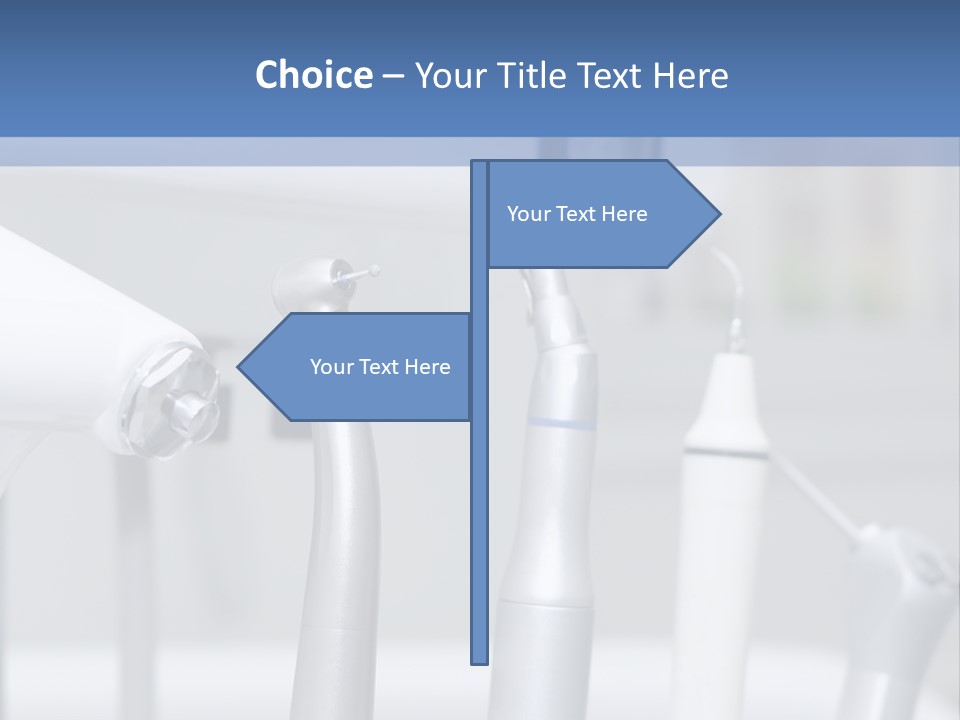 A Dental Powerpoint Presentation Is Shown PowerPoint Template