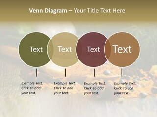 A Wooden Spoon Filled With Yellow Powder Next To Vegetables PowerPoint Template