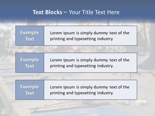 A Table Topped With Wine Glasses And Place Settings PowerPoint Template