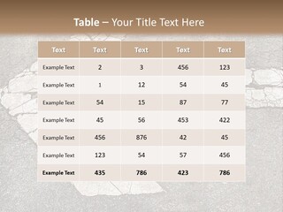 A Cross Painted On The Ground With A Brown Background PowerPoint Template