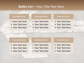 A Cross Painted On The Ground With A Brown Background PowerPoint Template