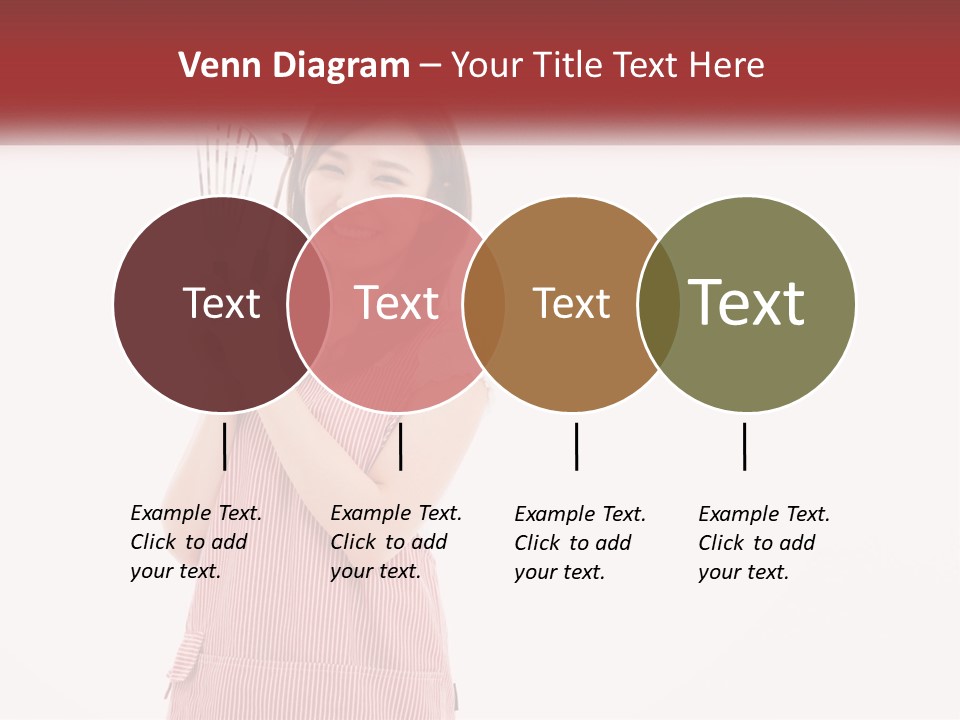 A Woman Holding A Whisk Powerpoint Template PowerPoint Template