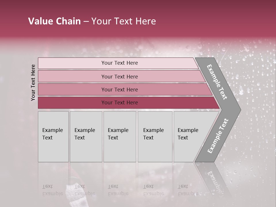 A Young Boy Looking Out Of A Window Covered In Snow PowerPoint Template