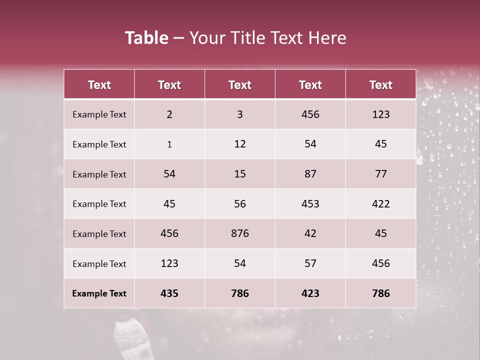 A Young Boy Looking Out Of A Window Covered In Snow PowerPoint Template