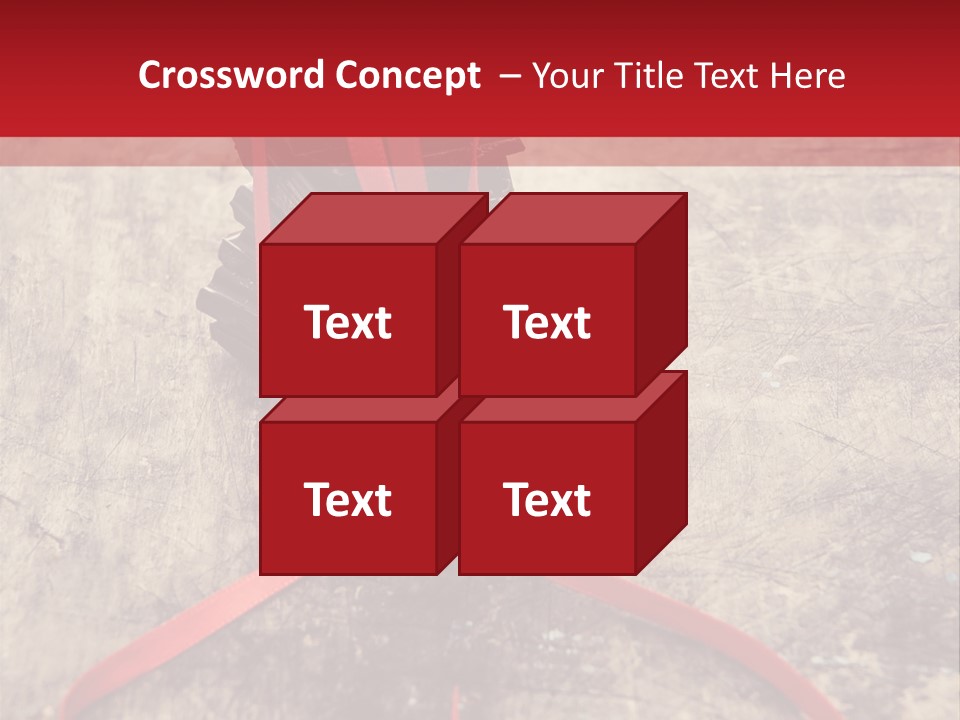 A Piece Of Chocolate Sitting On Top Of A Table PowerPoint Template