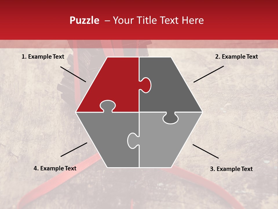 A Piece Of Chocolate Sitting On Top Of A Table PowerPoint Template