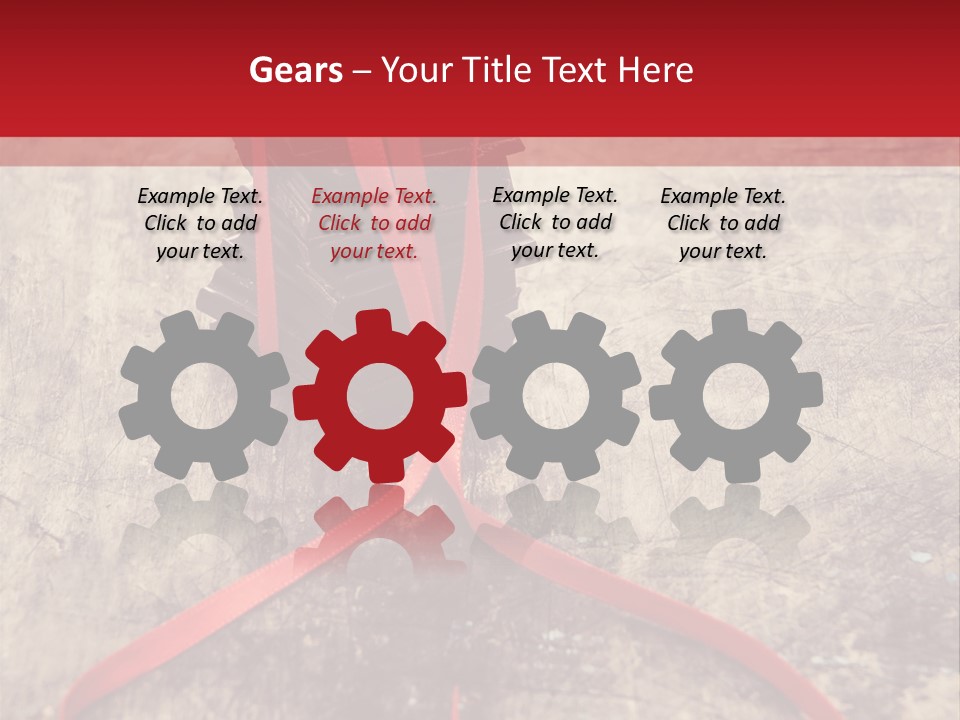 A Piece Of Chocolate Sitting On Top Of A Table PowerPoint Template