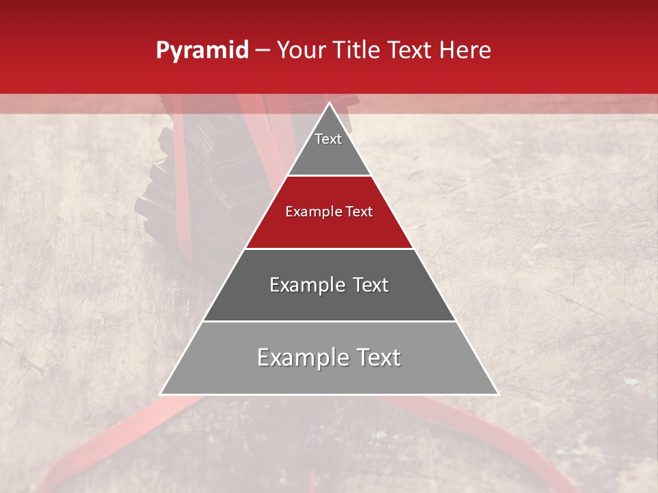 A Piece Of Chocolate Sitting On Top Of A Table PowerPoint Template
