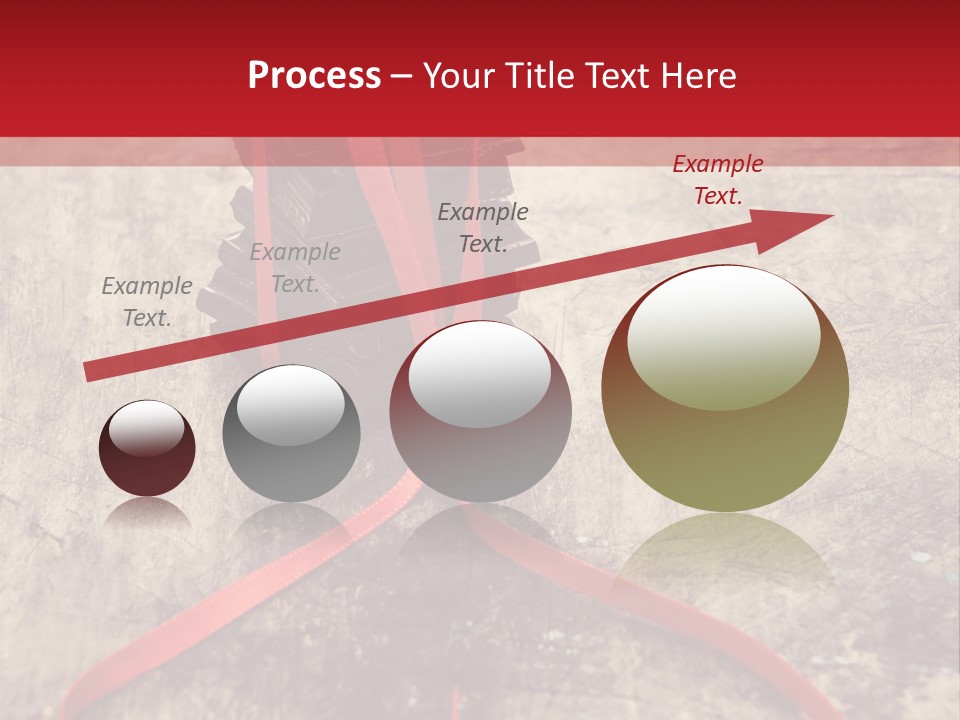 A Piece Of Chocolate Sitting On Top Of A Table PowerPoint Template