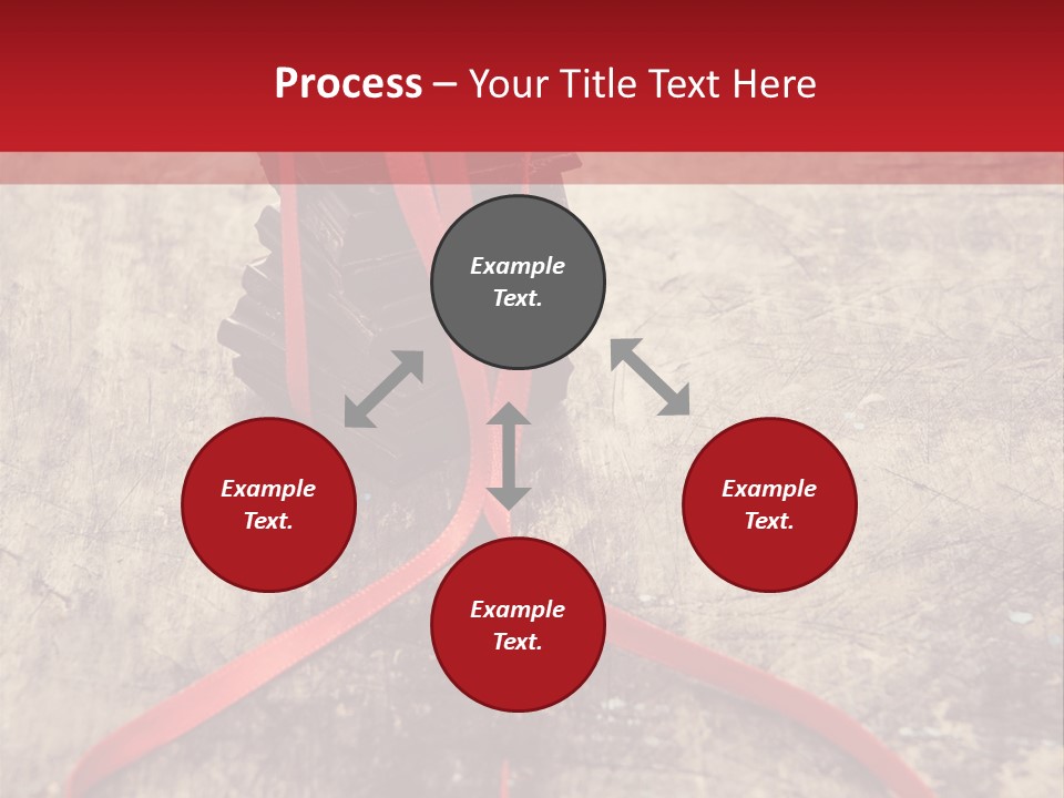 A Piece Of Chocolate Sitting On Top Of A Table PowerPoint Template