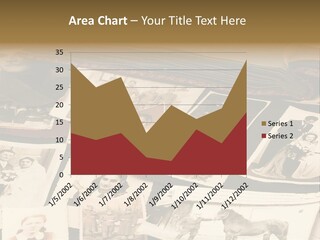 A Bunch Of Old Fashioned Photos On A Table PowerPoint Template