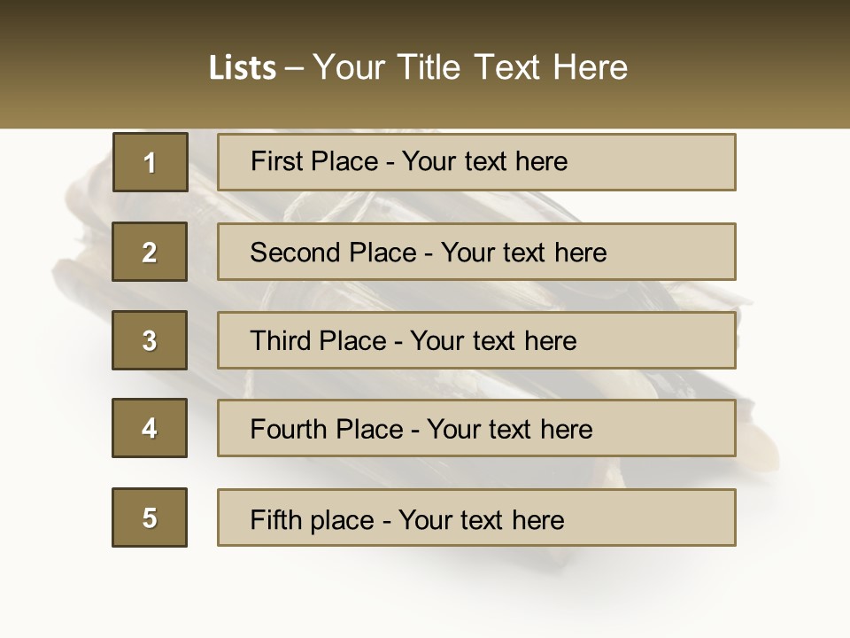A Bunch Of Bamboo Sticks Tied Up To A White Background PowerPoint Template