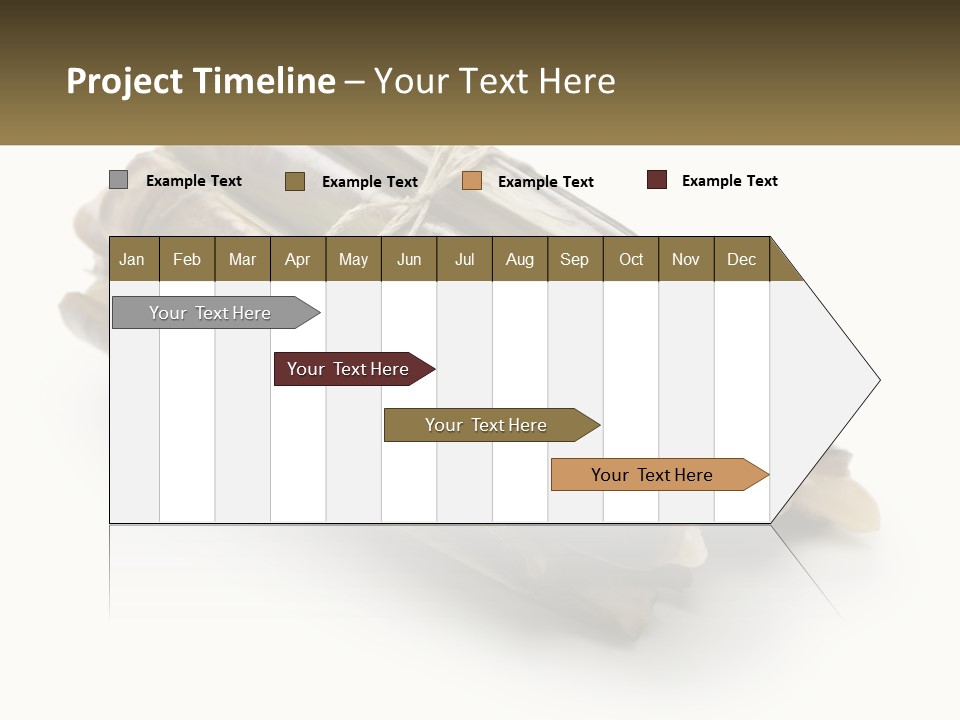 A Bunch Of Bamboo Sticks Tied Up To A White Background PowerPoint Template