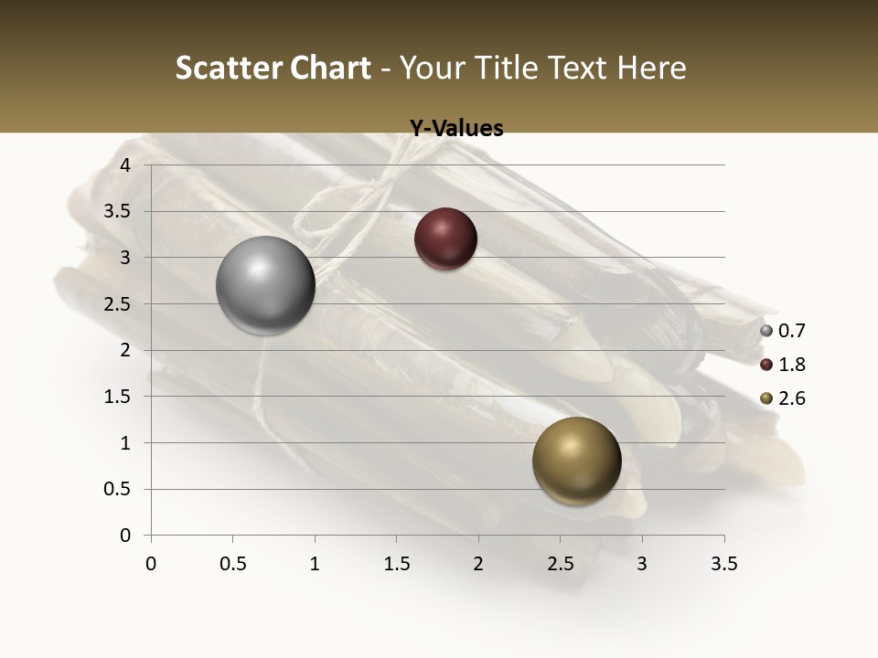 A Bunch Of Bamboo Sticks Tied Up To A White Background PowerPoint Template