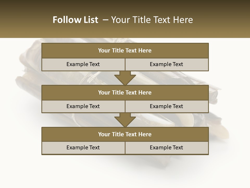 A Bunch Of Bamboo Sticks Tied Up To A White Background PowerPoint Template