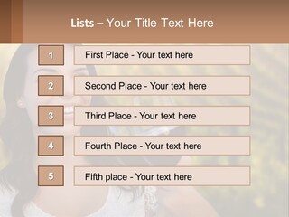 A Woman Holding A Glass Of Wine In Front Of A Vineyard PowerPoint Template