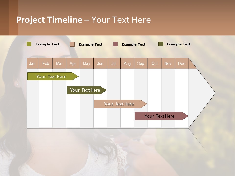 A Woman Holding A Glass Of Wine In Front Of A Vineyard PowerPoint Template