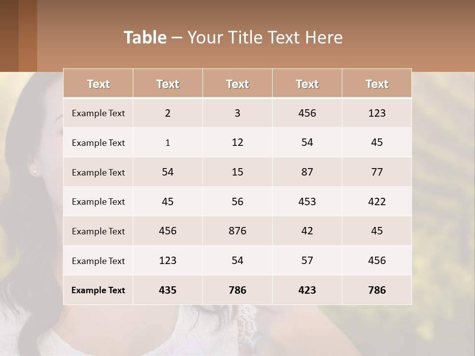 A Woman Holding A Glass Of Wine In Front Of A Vineyard PowerPoint Template