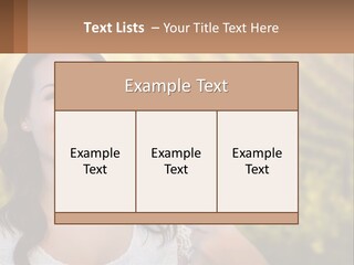 A Woman Holding A Glass Of Wine In Front Of A Vineyard PowerPoint Template