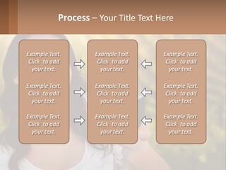 A Woman Holding A Glass Of Wine In Front Of A Vineyard PowerPoint Template