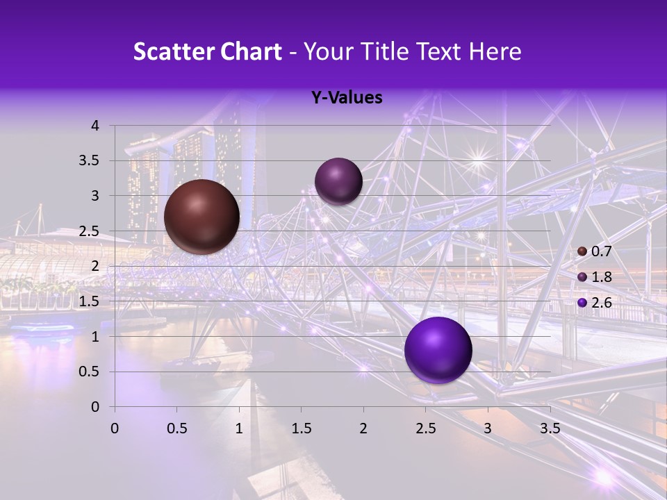 A Bridge That Is Over A Body Of Water PowerPoint Template