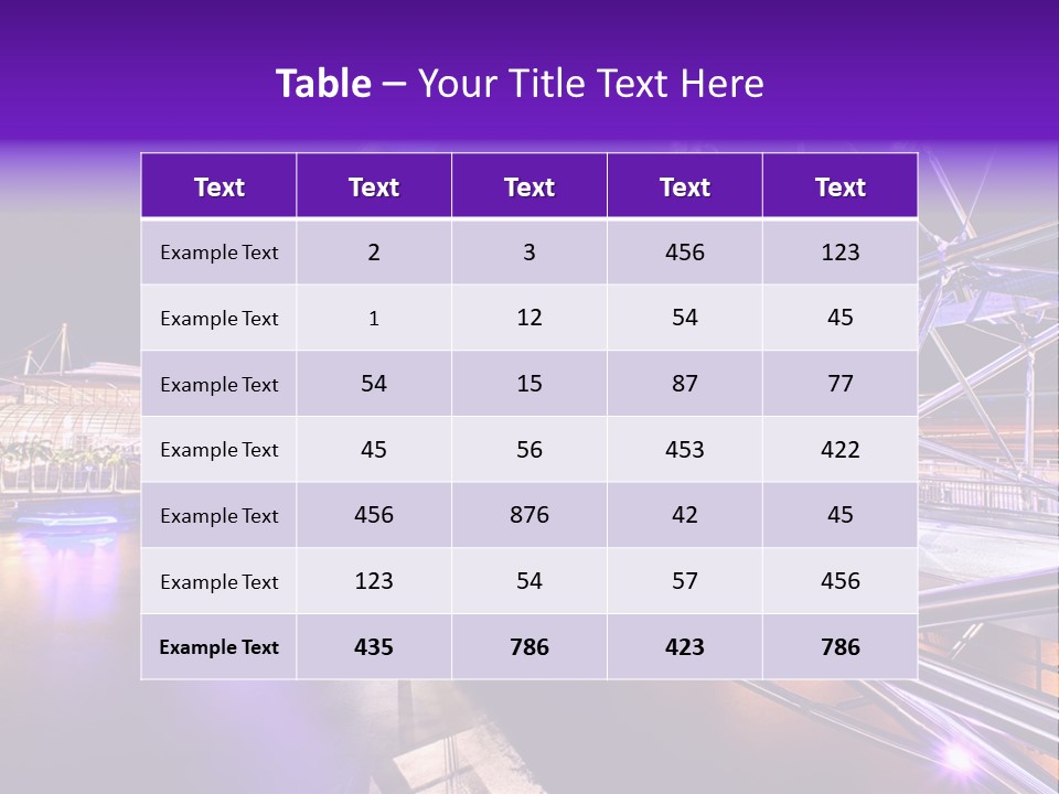 A Bridge That Is Over A Body Of Water PowerPoint Template