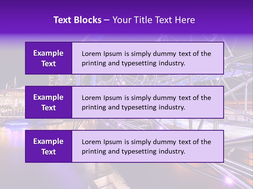 A Bridge That Is Over A Body Of Water PowerPoint Template