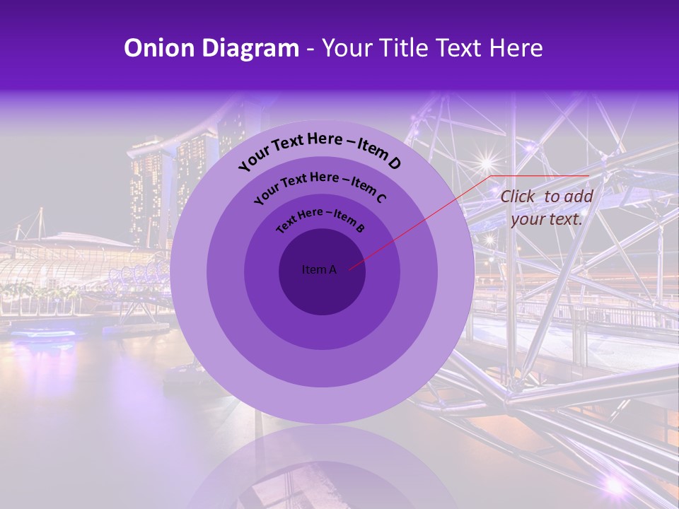 A Bridge That Is Over A Body Of Water PowerPoint Template