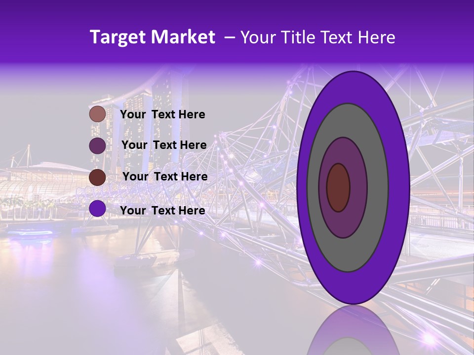 A Bridge That Is Over A Body Of Water PowerPoint Template