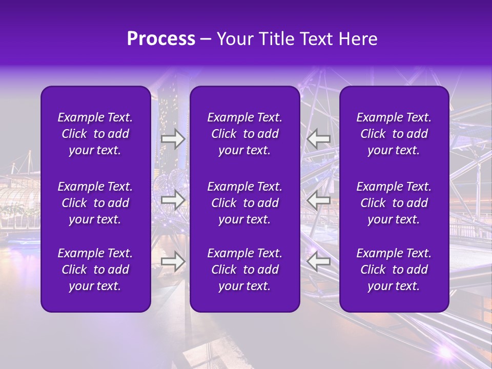 A Bridge That Is Over A Body Of Water PowerPoint Template