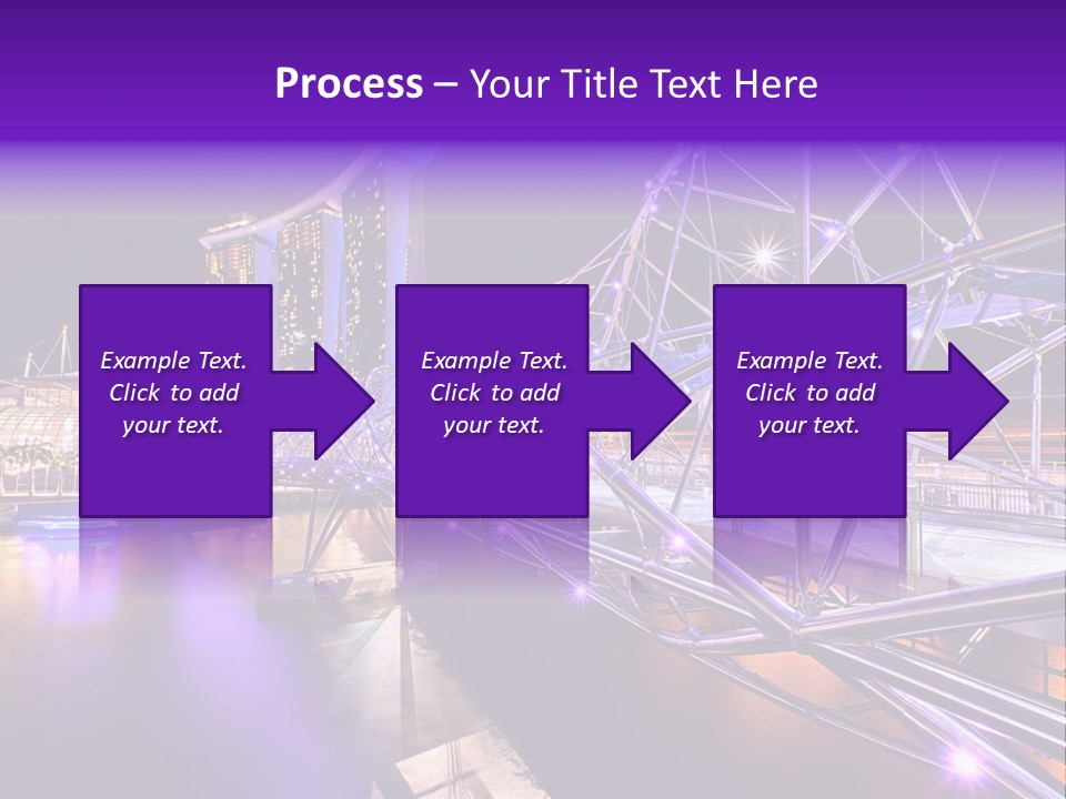 A Bridge That Is Over A Body Of Water PowerPoint Template