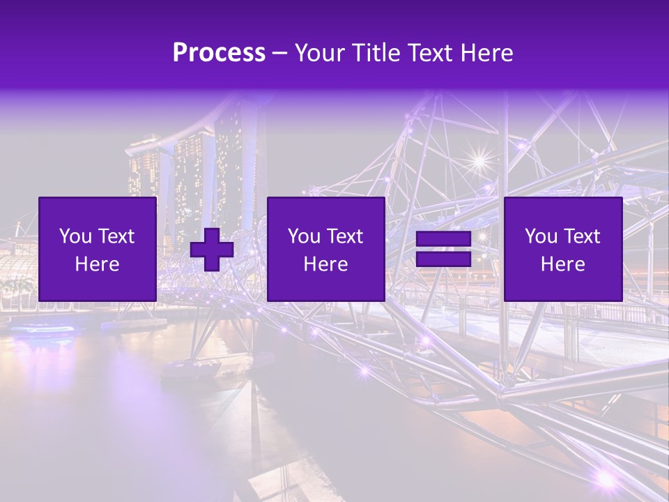 A Bridge That Is Over A Body Of Water PowerPoint Template