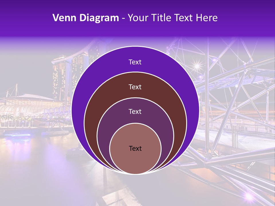 A Bridge That Is Over A Body Of Water PowerPoint Template