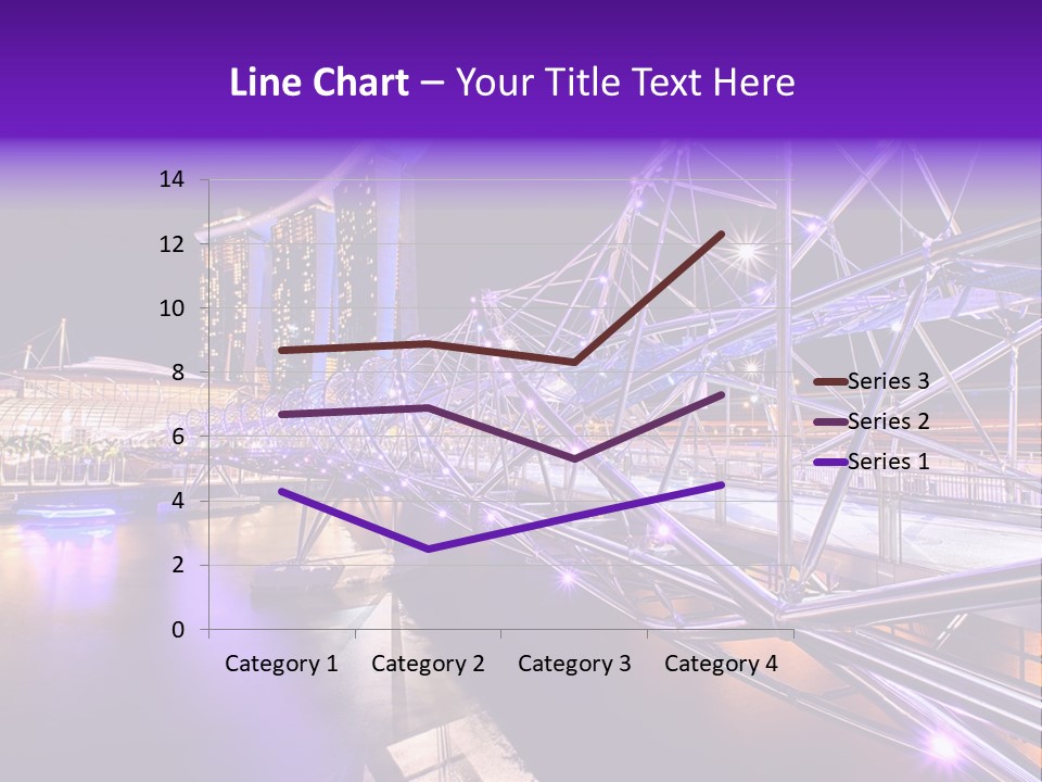 A Bridge That Is Over A Body Of Water PowerPoint Template