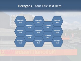 A Picture Of A Building With A Sky Background PowerPoint Template