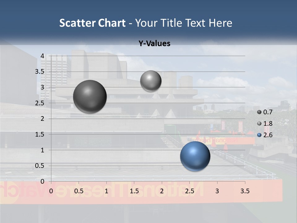 A Picture Of A Building With A Sky Background PowerPoint Template