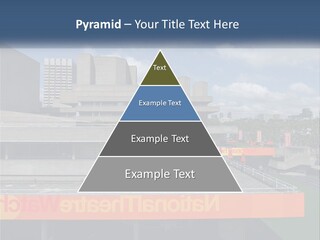 A Picture Of A Building With A Sky Background PowerPoint Template