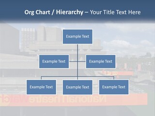 A Picture Of A Building With A Sky Background PowerPoint Template