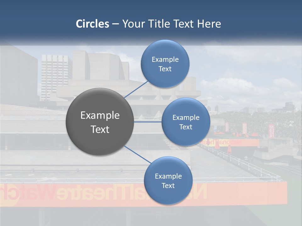 A Picture Of A Building With A Sky Background PowerPoint Template