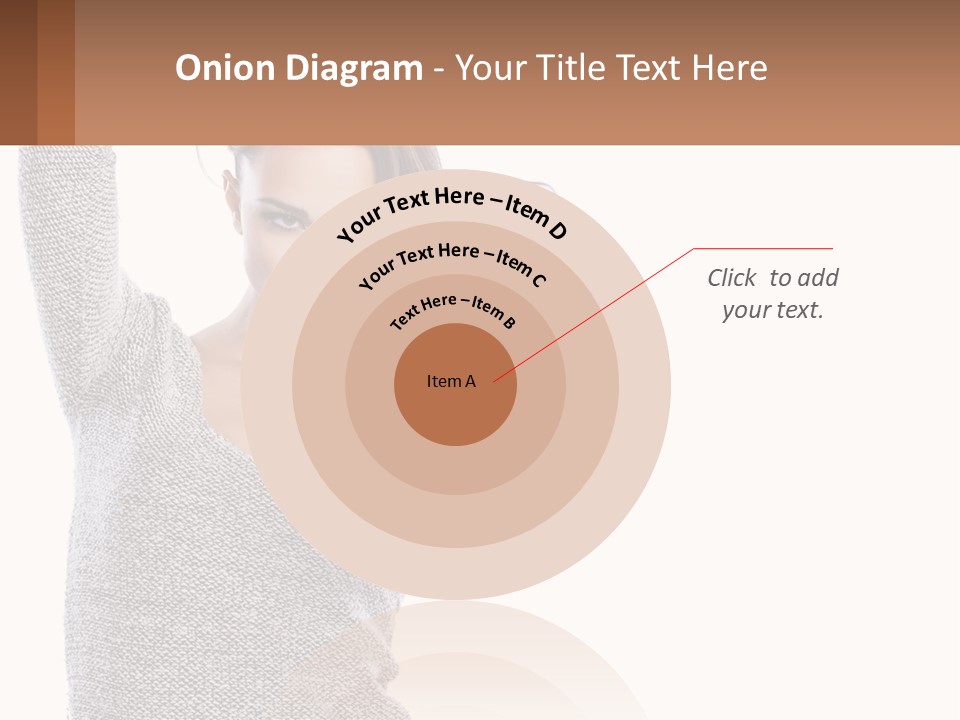 A Woman Taking A Picture With Her Cell Phone PowerPoint Template