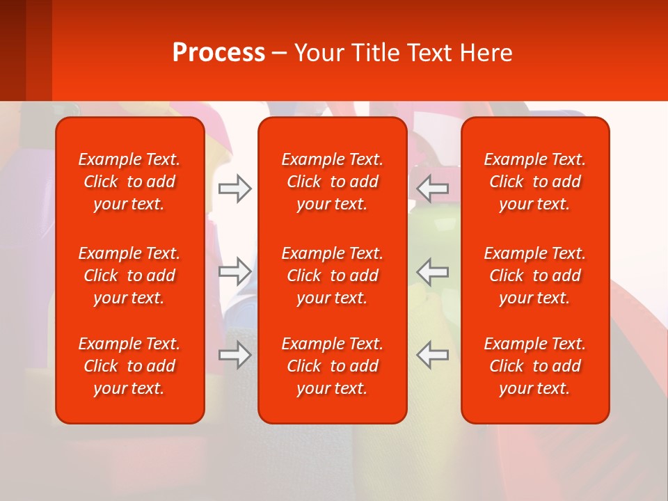 A Group Of Cleaning Supplies With A White Background PowerPoint Template