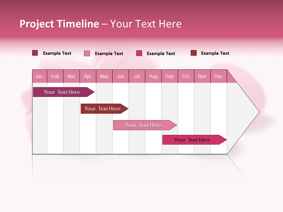 A Pile Of Pink Pills Sitting On Top Of A White Table PowerPoint Template