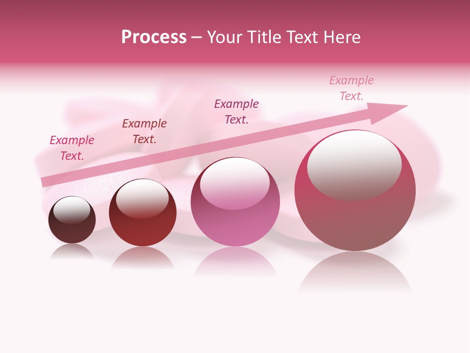 A Pile Of Pink Pills Sitting On Top Of A White Table PowerPoint Template