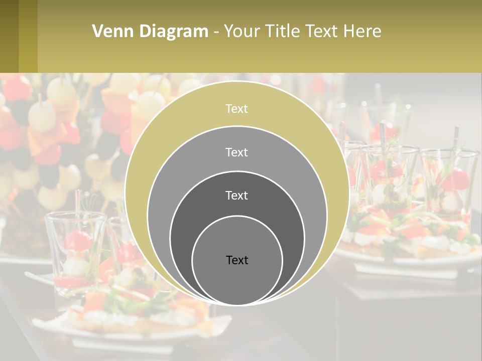 A Table Topped With Plates Of Food Covered In Veggies PowerPoint Template