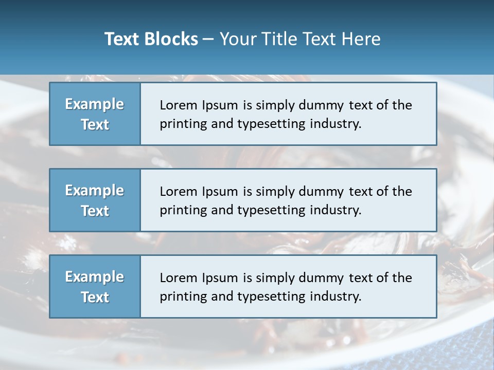 A Plate Of Melted Chocolate On A Table PowerPoint Template