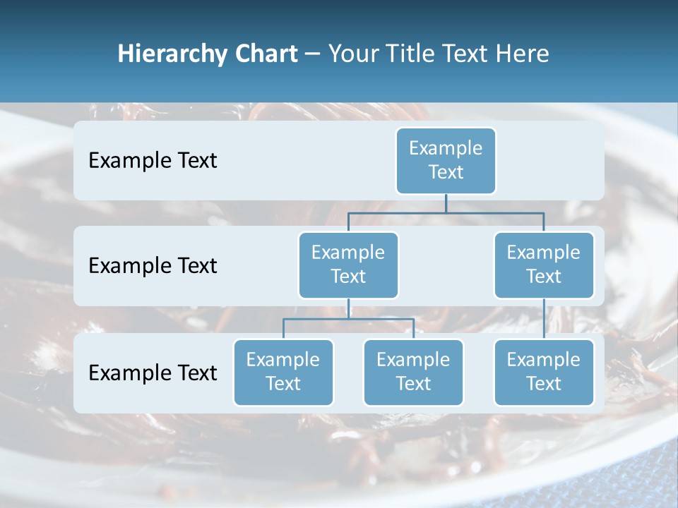 A Plate Of Melted Chocolate On A Table PowerPoint Template