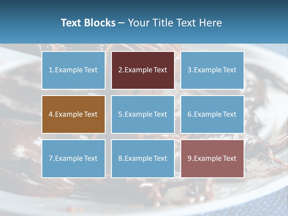 A Plate Of Melted Chocolate On A Table PowerPoint Template
