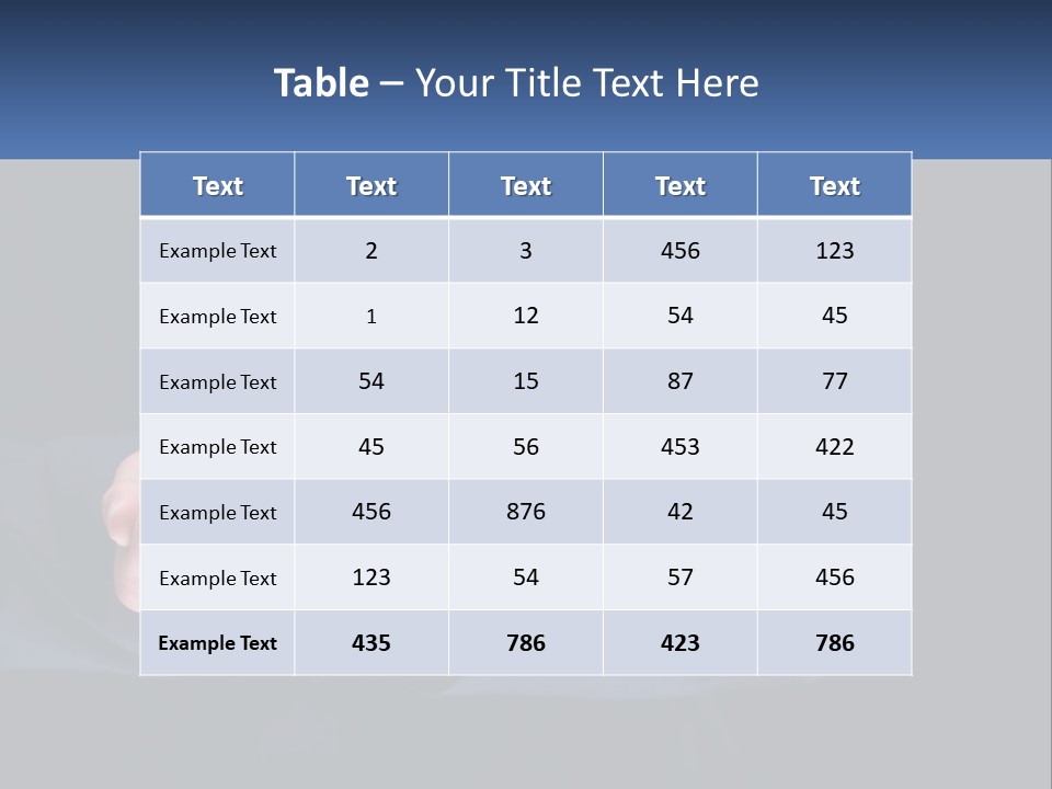 A Person Holding Out Their Hands With A Group Of People In The Middle PowerPoint Template