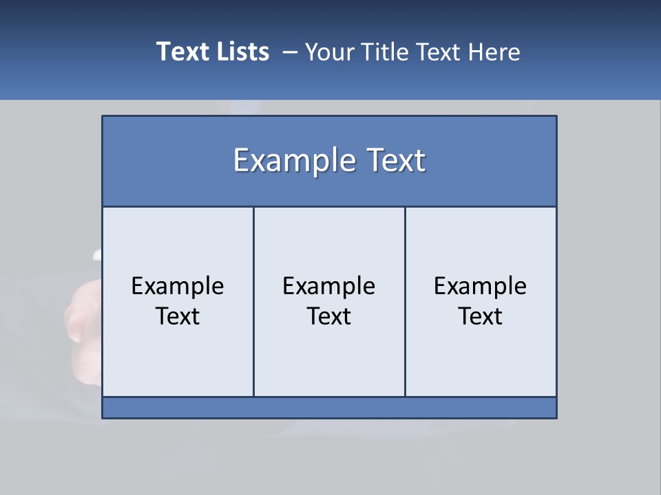 A Person Holding Out Their Hands With A Group Of People In The Middle PowerPoint Template