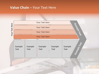 A Woman Speaking At A Podium With A Microphone PowerPoint Template